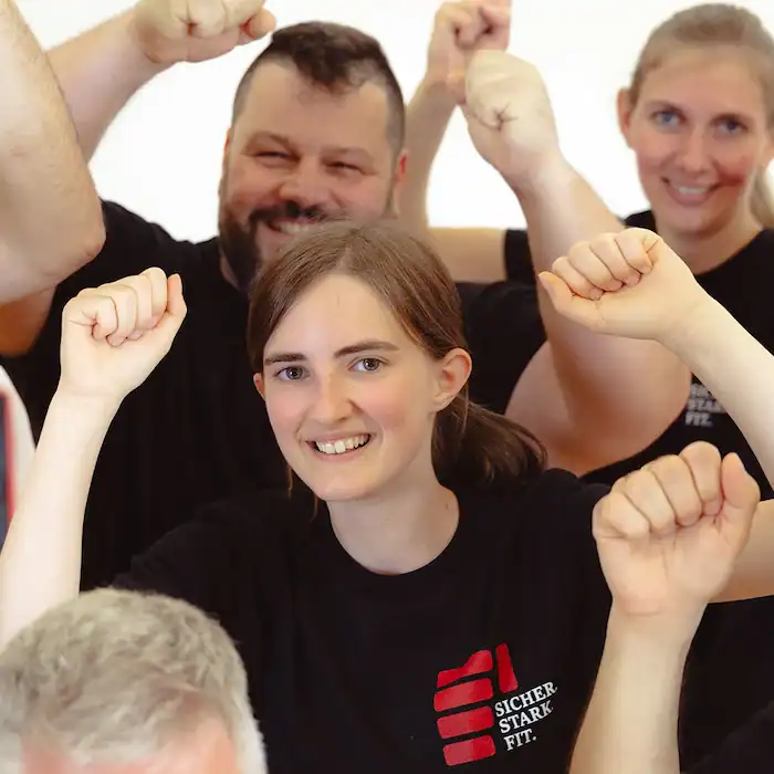 Krav Maga Trainingsgruppe der Kampfkunstschulen Erik Schommer